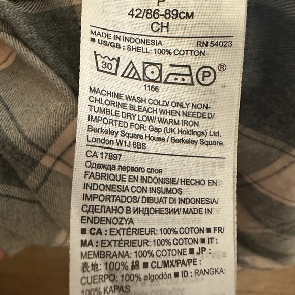 💃🏿LIKE AND GET 30% OFF💃🏿 BANANA REPUBLIC • Women’s plaid shirt - Picture 5 of 5